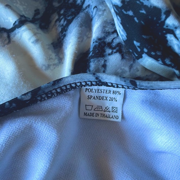 Marble Print Bikini - Picture 2 of 2